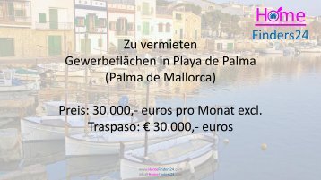 Erste Linie zwischen Can Pastilla und El Arenal in Playa de Palma zu vermieten diesen ehemaligen Friseur (LOC0015)