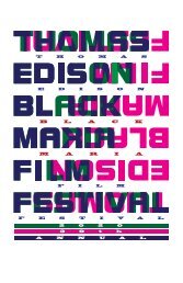 2020 39th Season Black Maria Film Festival Program