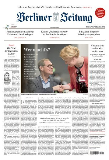 Berliner Zeitung 27.01.2020