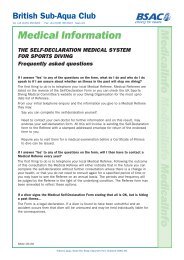 Medical Information - BSAC