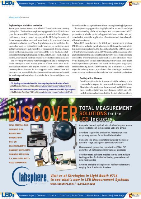 The best solutions for any LED measurement application! - Beriled