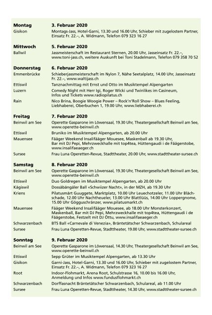 Barni-Post, KW 05, 29. Januar 2020