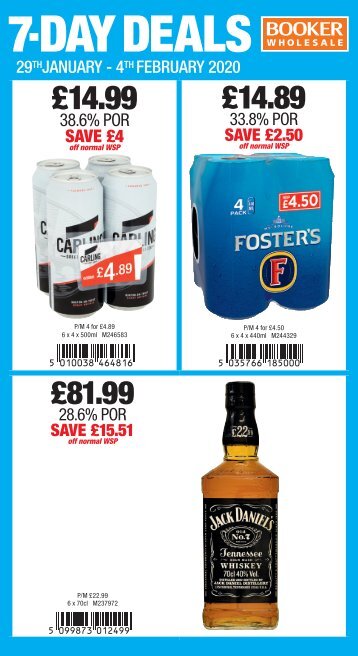  7 Day Deals - England & Wales