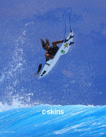 C-Skins wetsuits Summer 2020 brochure