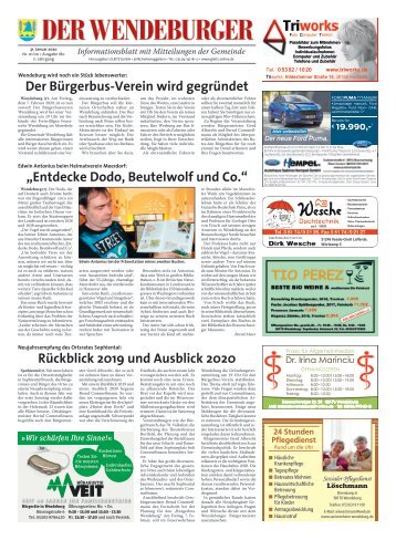 Der Wendeburger 31.01.20