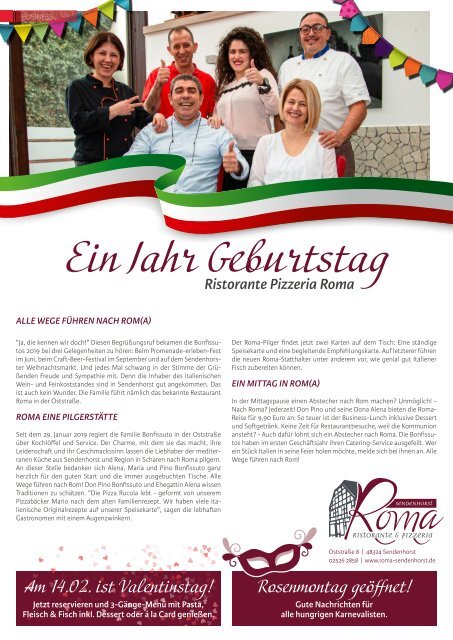 Töfte Regionsmagazin 01/2020 - Karneval im Tafte-Land