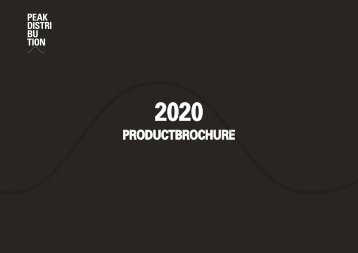 Peak Distribution 2020 brochure