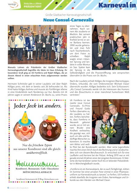 GURU Magazin Februar Karneval-Special "Lott os fiere"