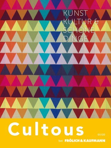 Cultous 1. Versandkatalog 2020