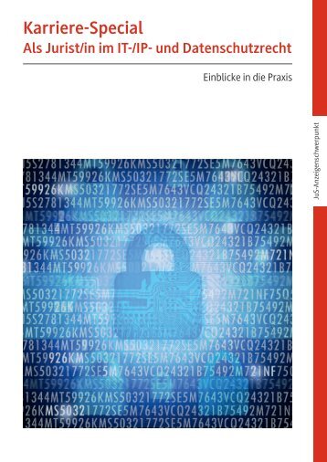 Als Jurist/in im IT-/IP- und Steuerrecht JuS 2/20