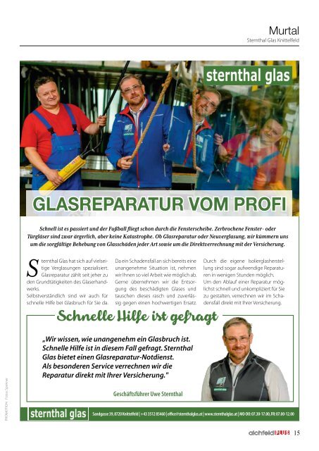 Aichfeld Plus Magazin Februar 2020