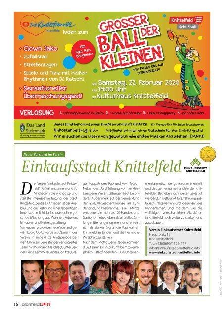 Aichfeld Plus Magazin Februar 2020