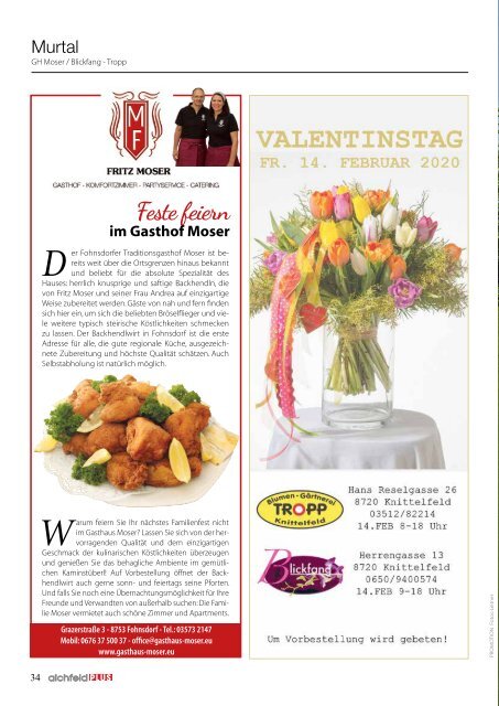 Aichfeld Plus Magazin Februar 2020