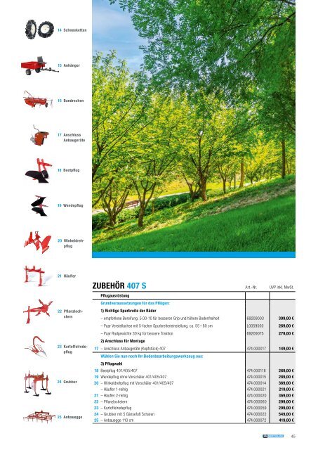 Bertolini Produktkatalog