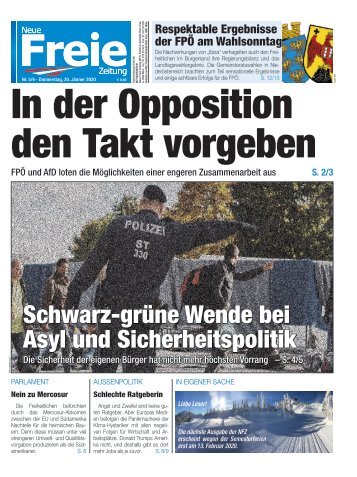 In der Opposition den Takt vorgeben