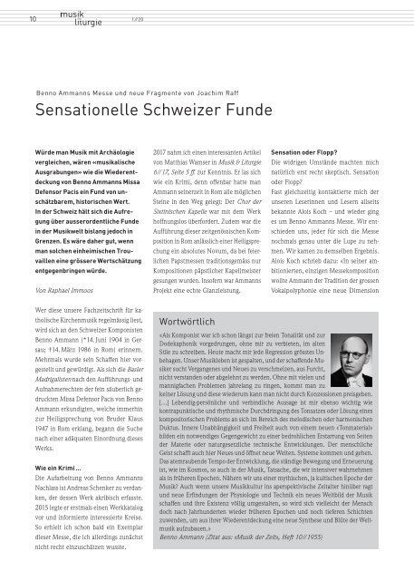 ML_01_2020 Sensationelle Schweizer Funde