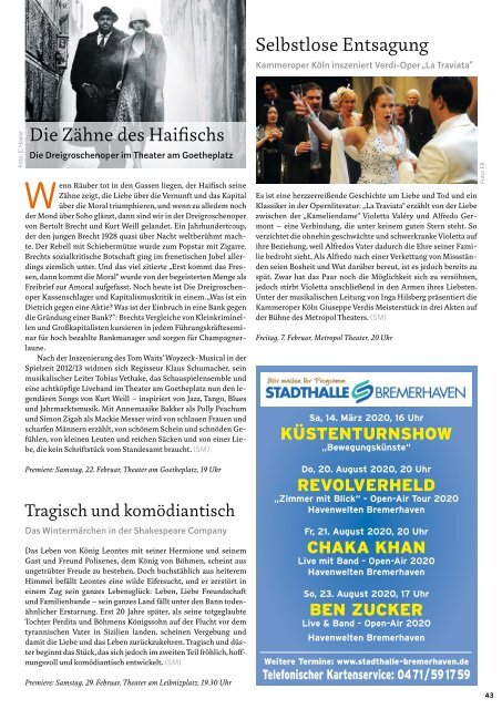 STADTMAGAZIN Februar 2020