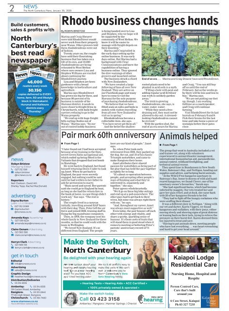 North Canterbury News: January 30, 2020