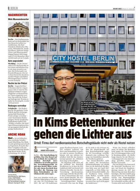 Berliner Kurier 29.01.2020