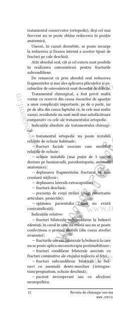 Fractura procesului coronoid al mandibulei—prezentare de caz și ...