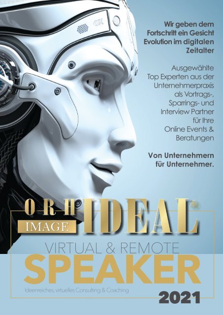 Galerie der ORHIDEAL SPEAKER 2021 - virtuell, remote und vor Ort