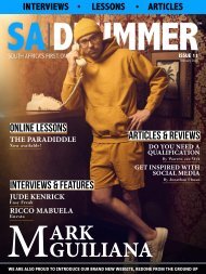 Issue 11 - Mark Guiliana - February 2020