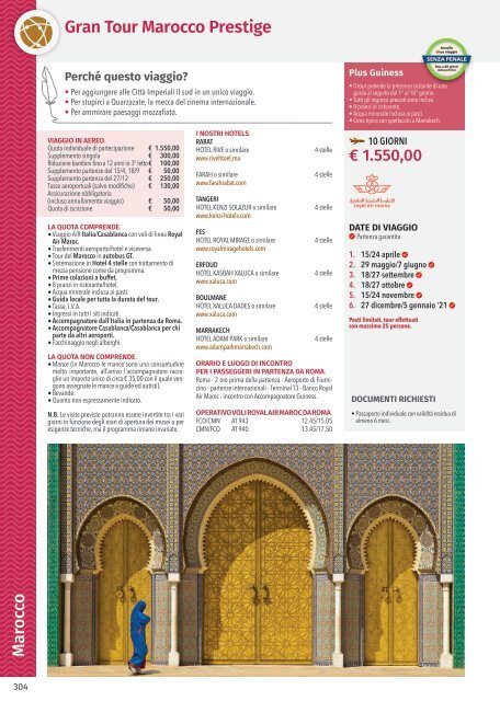 Catalogo GuinessTravel 2020-2021