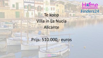 Luxe villa met zwembad en prachtig uitzicht op de bergen te koop in La Nucia in Alicante (LUX0036)