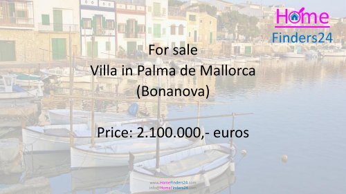 Villa in need of a little love and attention for sale in Palma de Mallorca with 2 apartments. (ADO0002)