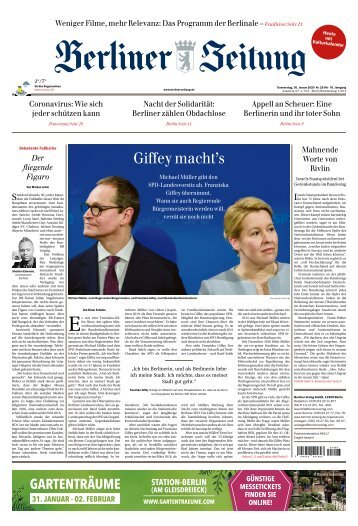 Berliner Zeitung 30.01.2020