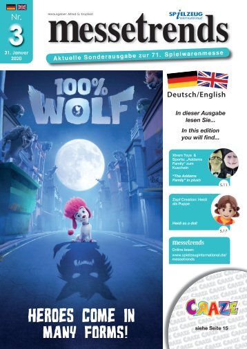 messetrends Nr. 3  2020 von SPIELZEUGinternational