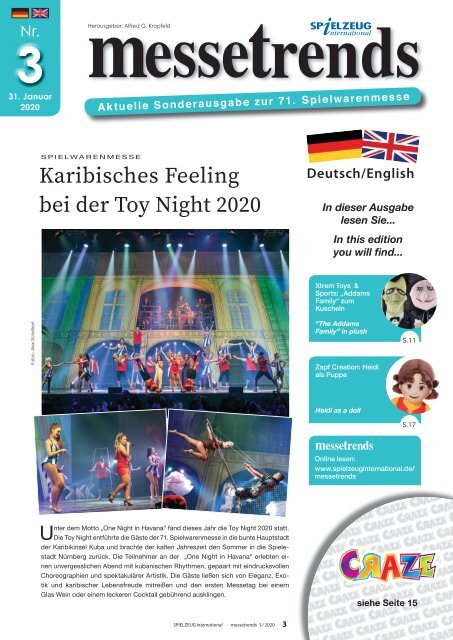 messetrends Nr. 3  2020 von SPIELZEUGinternational