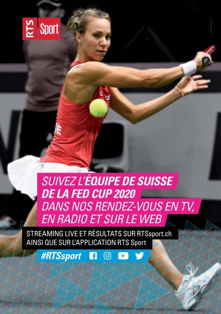 Fed Cup 2020 SUISSE – CANADA