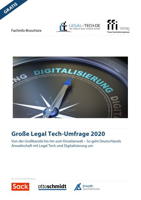 Große Legal Tech-Umfrage 2020