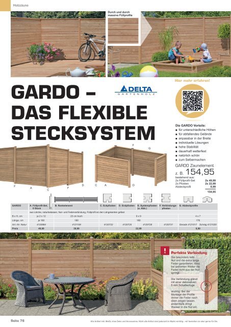 Eurobaustoff - Garten 2020 - Holz im Garten - neutral - sortiment - thyssen - remmers