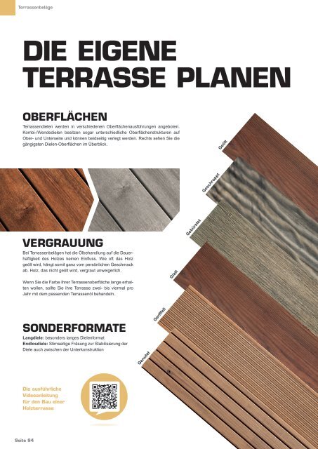 Eurobaustoff - Garten 2020 - Holz im Garten - neutral - sortiment - thyssen - remmers
