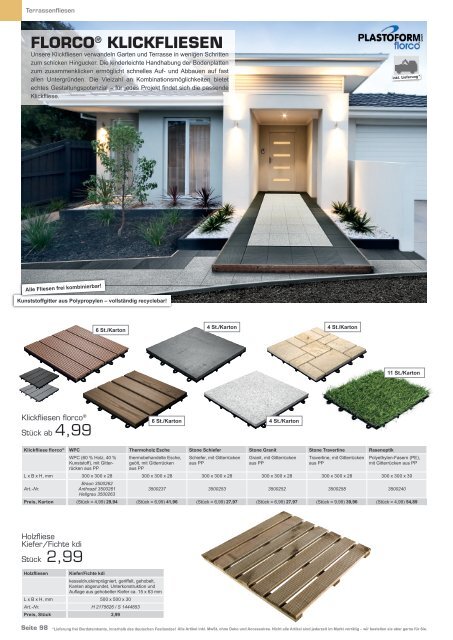 Eurobaustoff - Garten 2020 - Holz im Garten - neutral - sortiment - thyssen - remmers