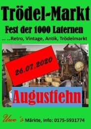 Augustfehn 100 Laternen 2020