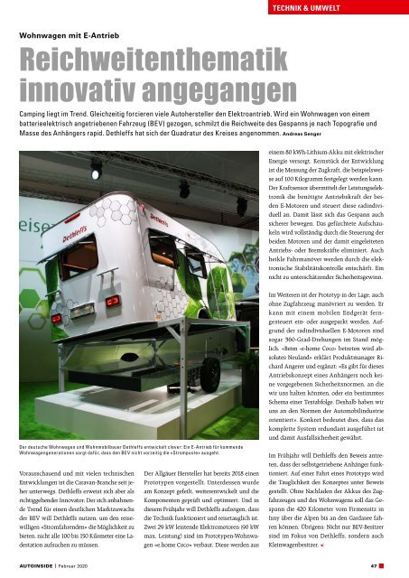 AUTOINSIDE Ausgabe 2 – Februar 2020