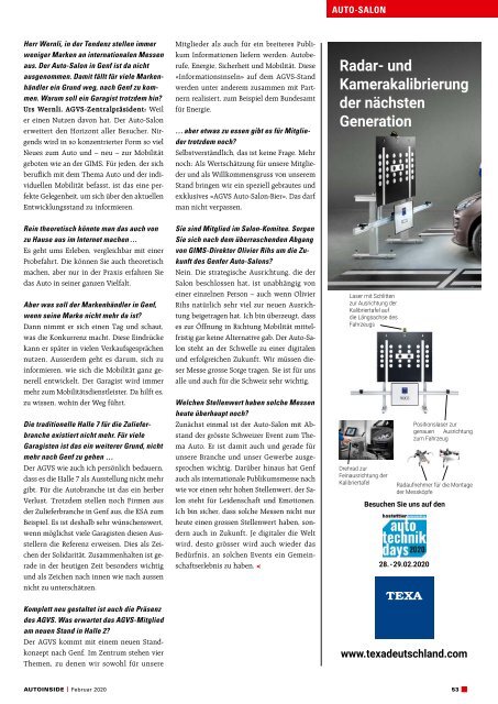 AUTOINSIDE Ausgabe 2 – Februar 2020