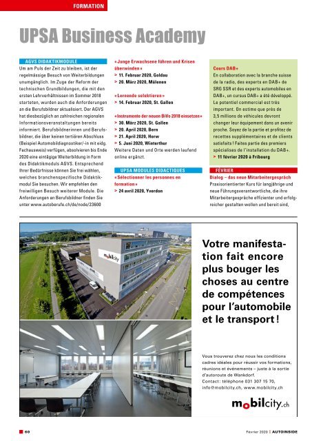 AUTOINSIDE Édition 022 - Février 2020