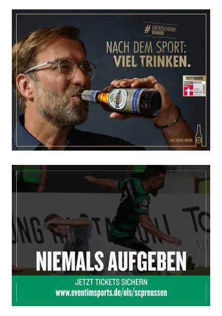 nullsechs Stadionmagazin - Heft 7 2019/20