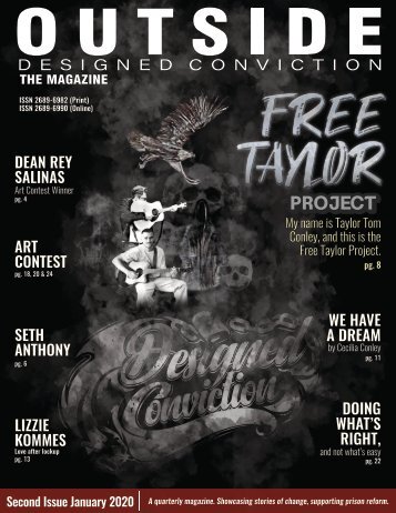 OUTSIDE DESIGNED CONVICTION THE MAGAZINE JAN 2020