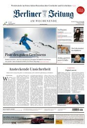 Berliner Zeitung 01.02.2020