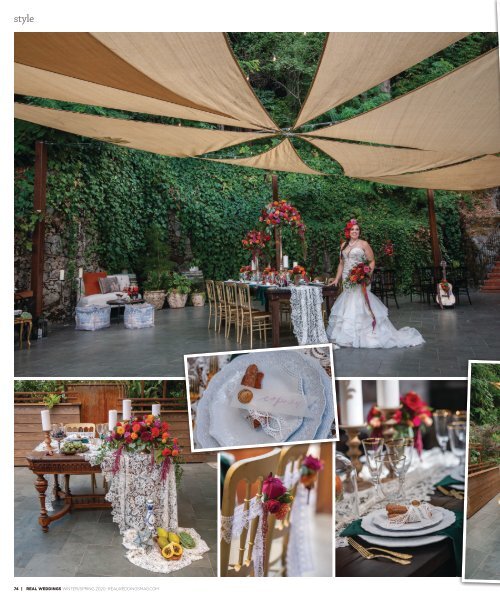Real Weddings Magazine's “Amor de mi Vida“ Styled Shoot - Winter/Spring 2020 - Featuring some of the Best Wedding Vendors in Sacramento, Tahoe and throughout Northern California!