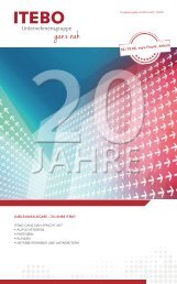 ITEBO ganz nah Ausgabe 2020 01 - Jubiläumsausgabe 20 Jahre