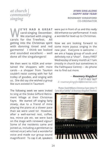 St Mary Redcliffe Parish Magazine February/March 2020