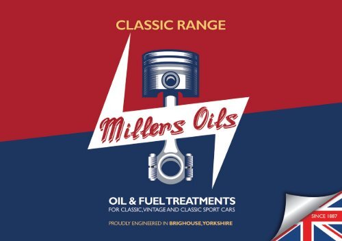 Millers Oils Classic Brochure