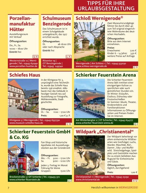 Gastgeberverzeichnis Wernigerode Schierke 2020