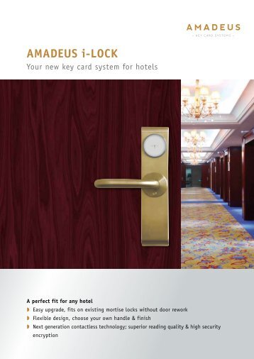 AMADEUS i-Lock - SI Tech managing access